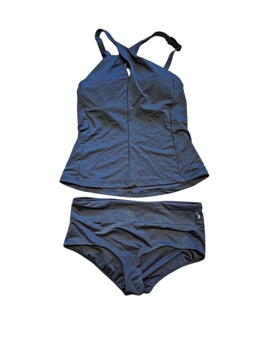 Women's Tankini Swim Set - Classic Two-Piece Set SIZE Medium NWOT